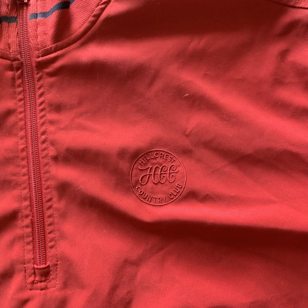 mens L ashworth pullover‎ windbreaker short sleeved - Picture 2 of 6